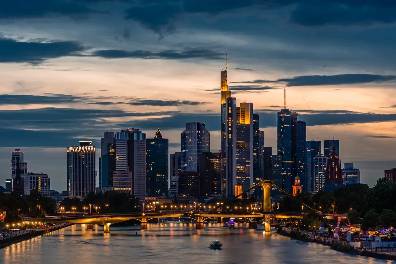 Stadsgezicht Frankfurt