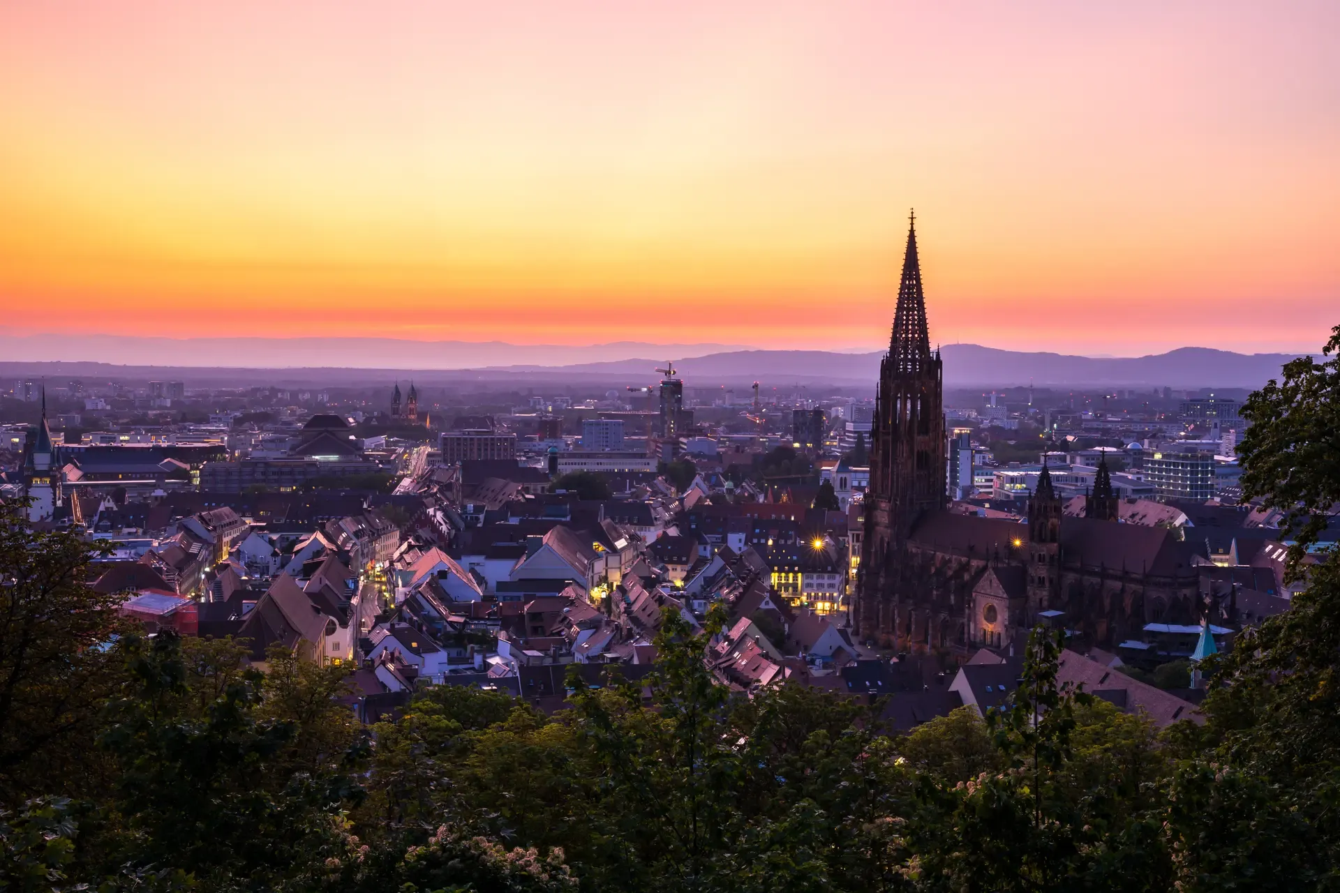 Stadsgezicht Freiburg