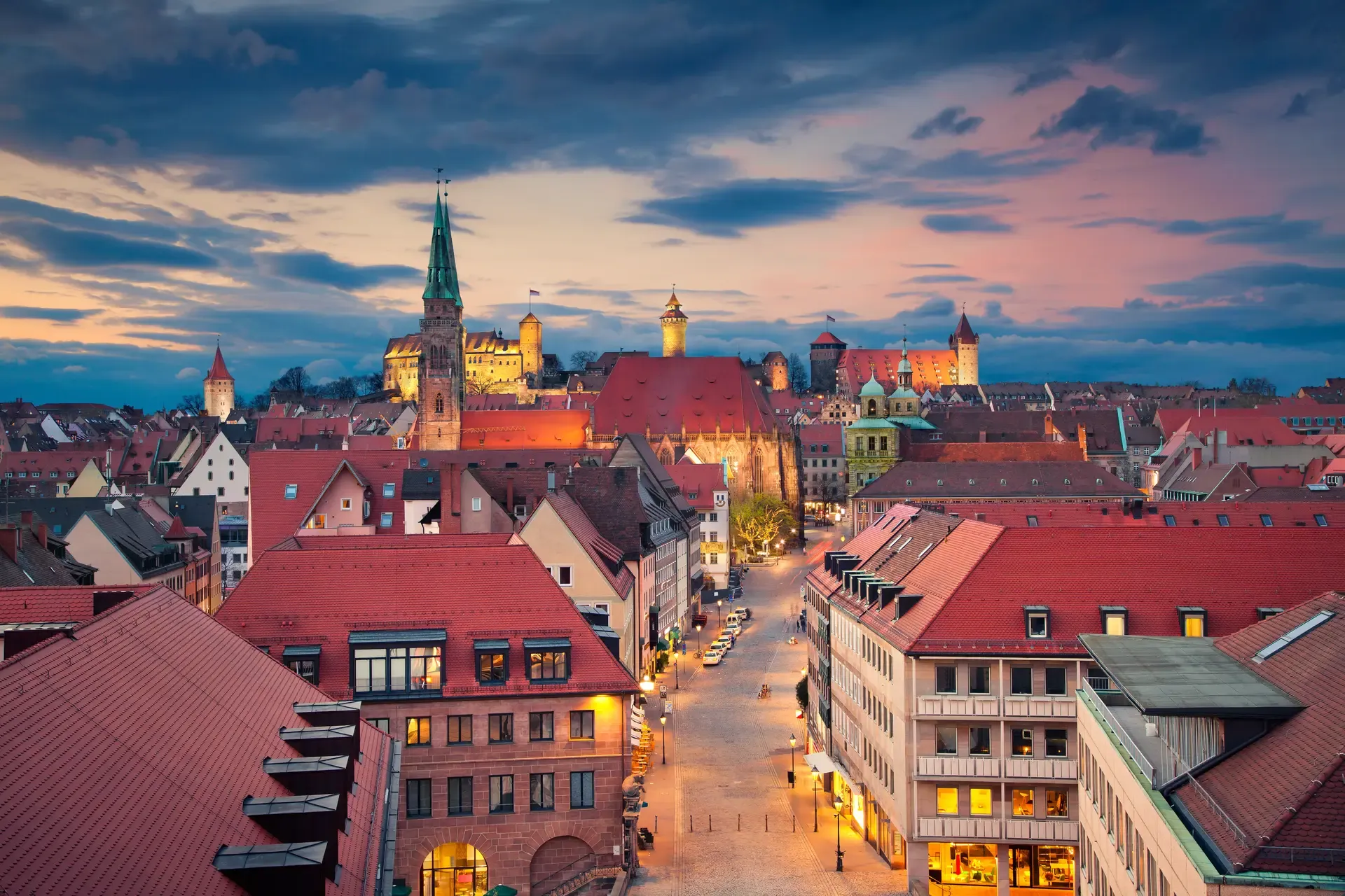 Stadsgezicht Neurenberg